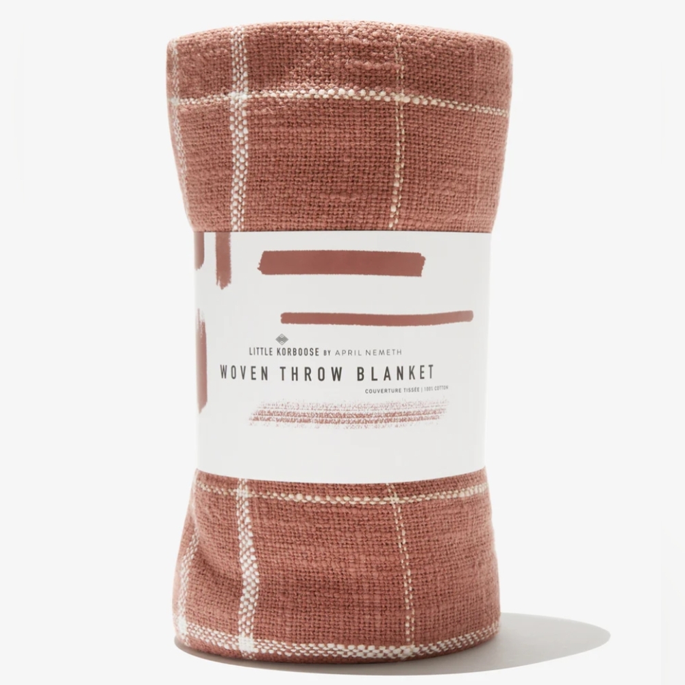 Little Korboose Woven Throw Blanket